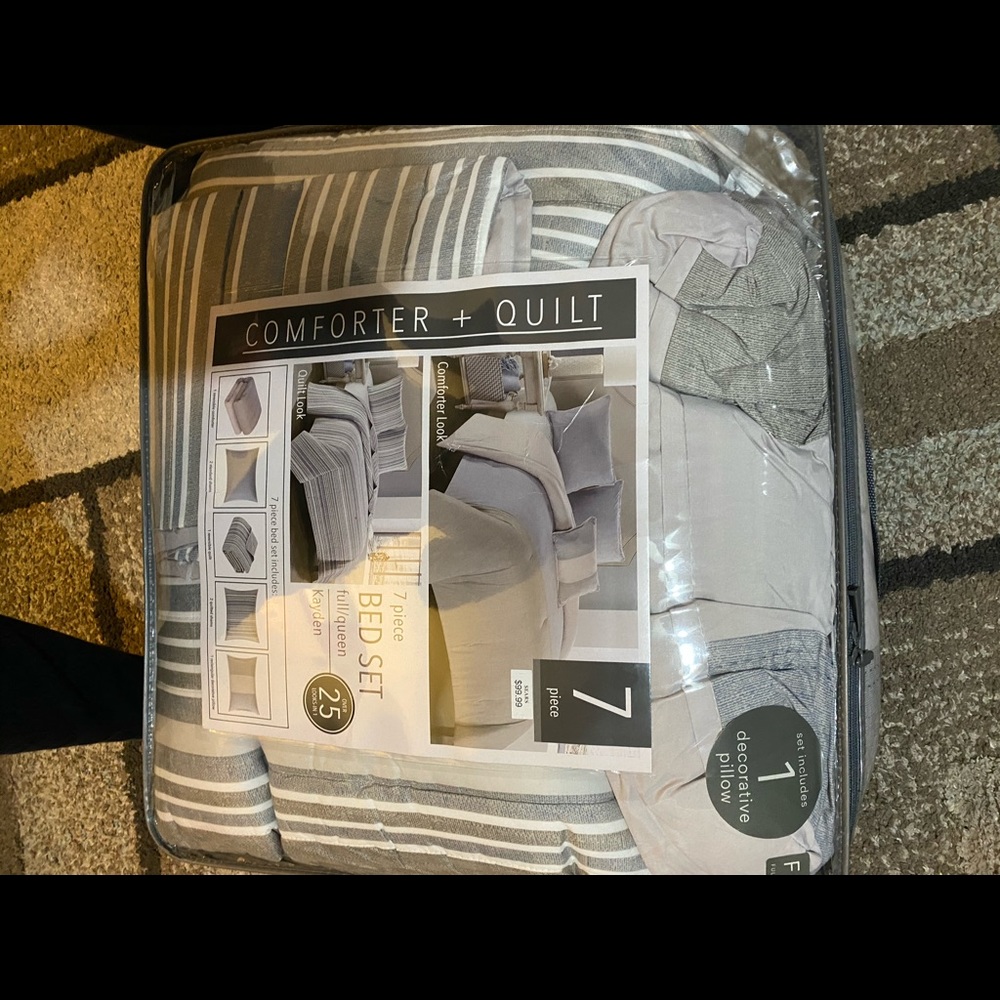 7 piece bed set
